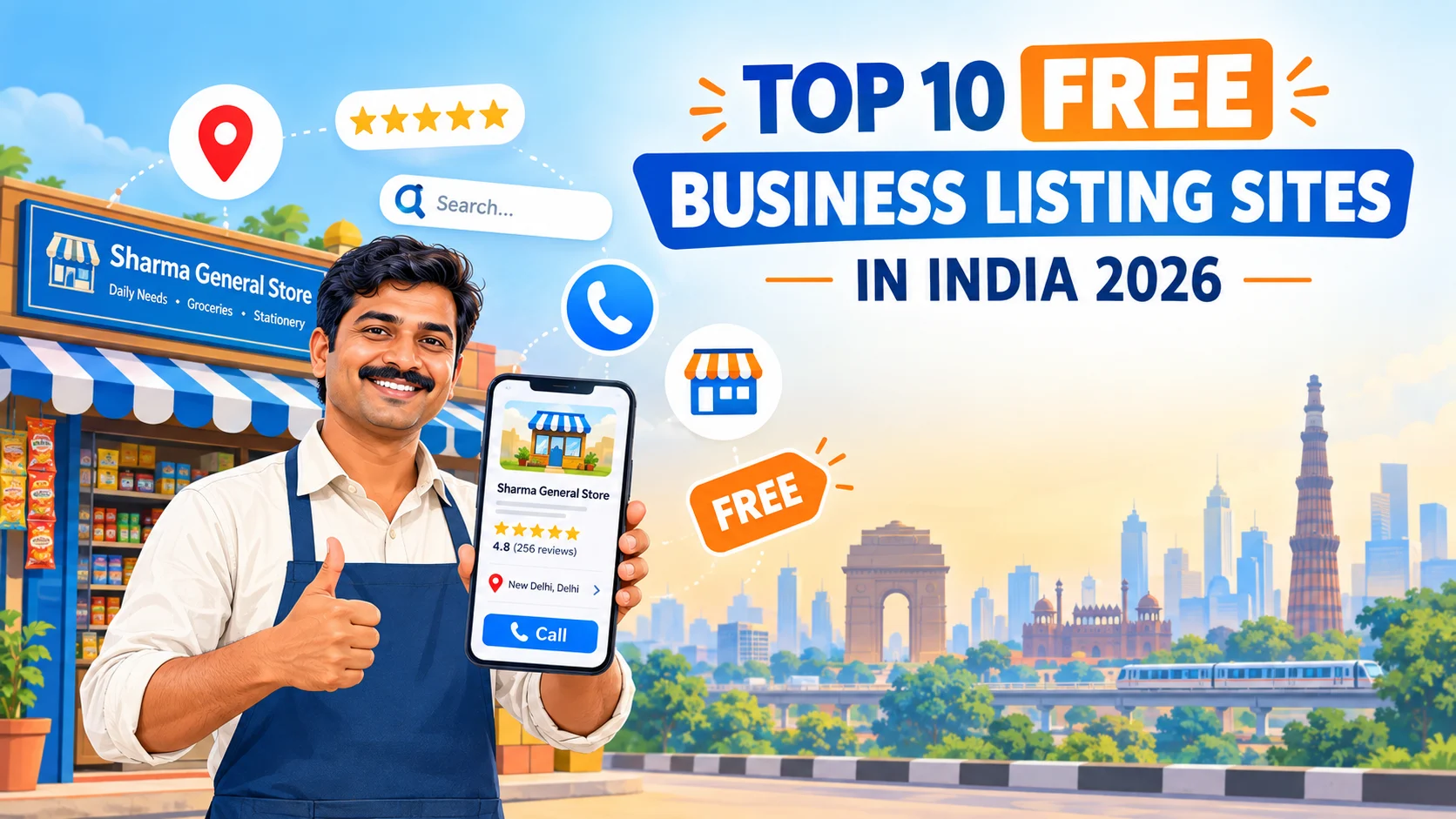 Top 10 Free Business Listing Sites in India (2026)
